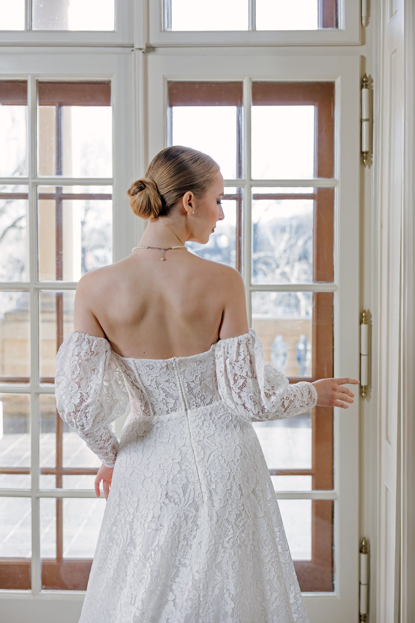 Debby A-vonalú menyasszonyi ruha – Viktoria Marriage