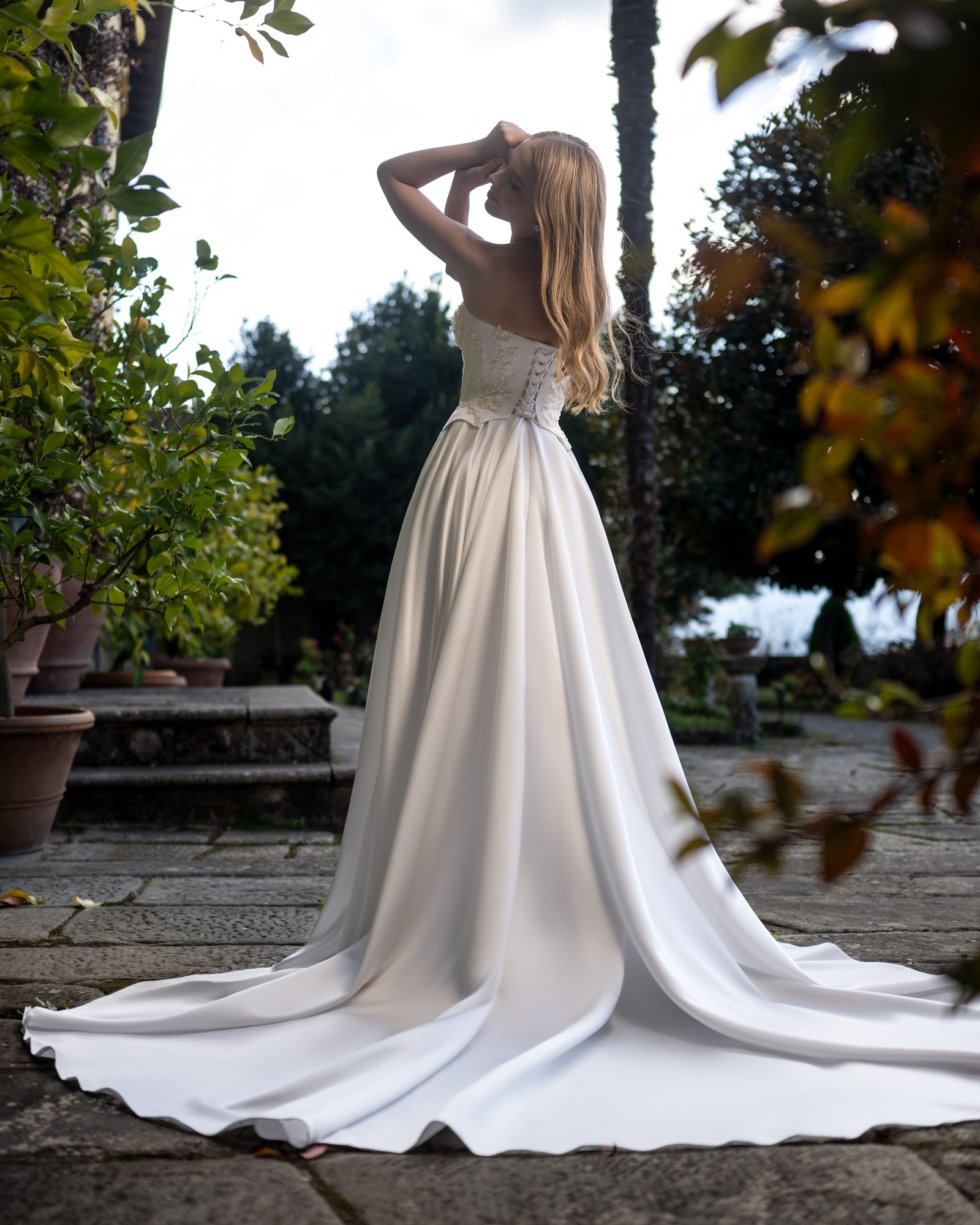 Jodie A-vonalú menyasszonyi ruha – Viktoria Marriage