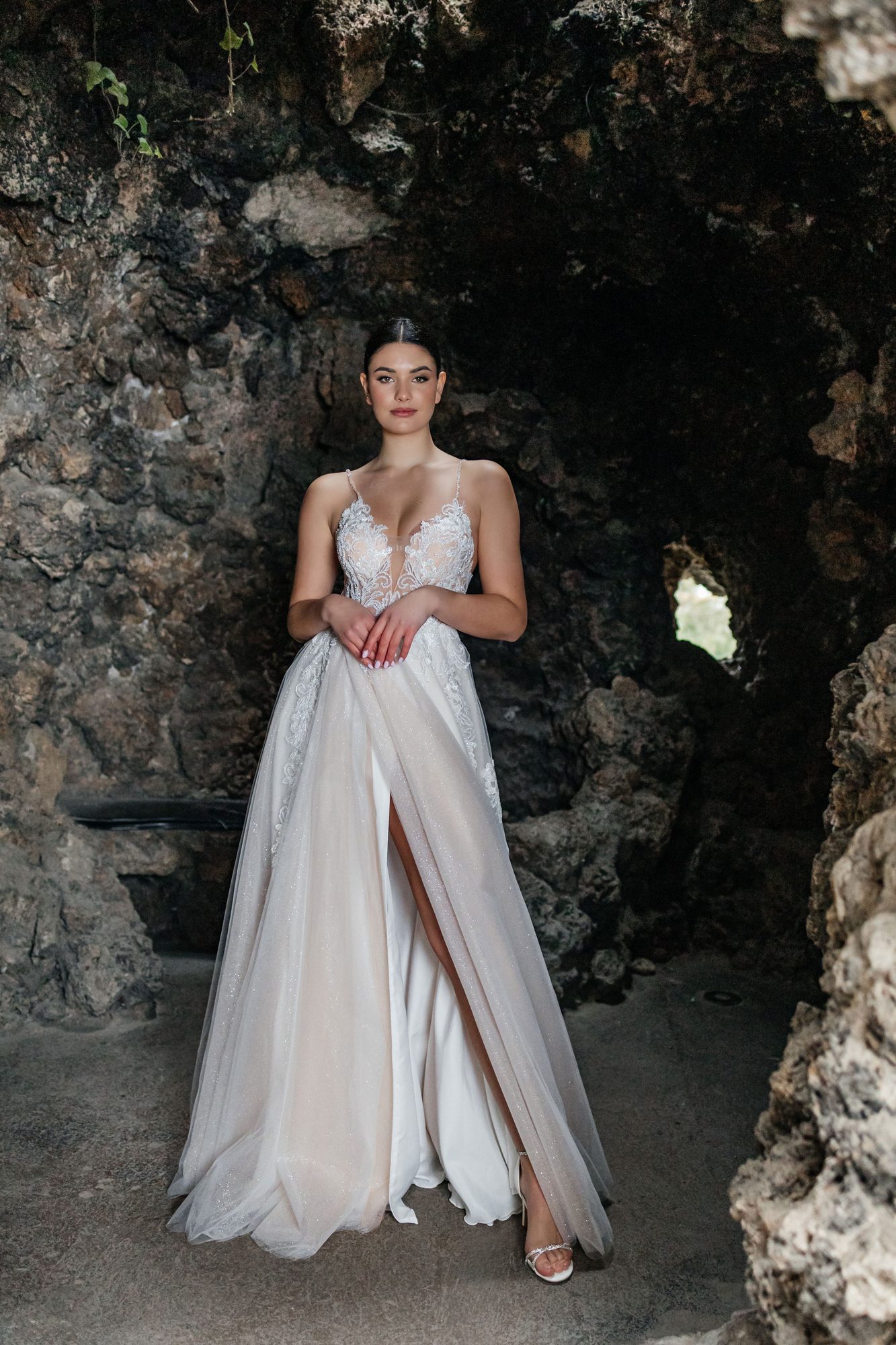 Ramona A-vonalú menyasszonyi ruha – Viktoria Marriage