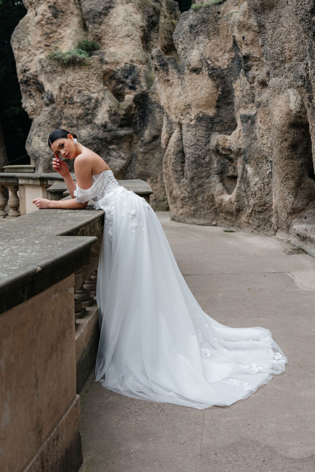 Rosella A-vonalú menyasszonyi ruha – Viktoria Marriage